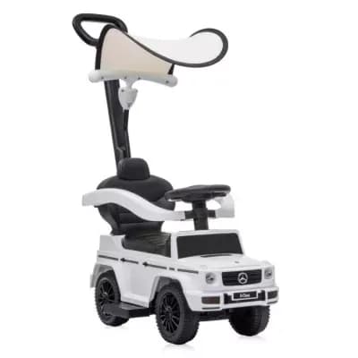 Masinuta de teren, Mercedes-Benz G350D, maner parental , copertina, White