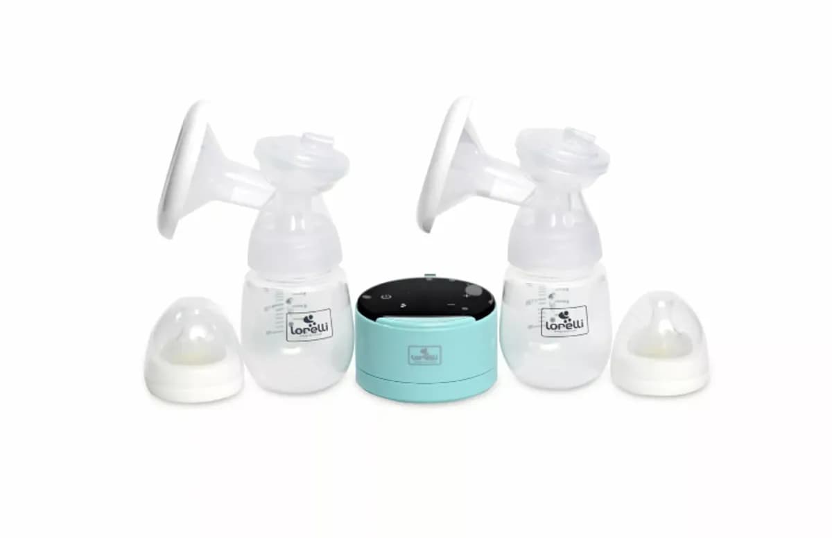 Pompa de san electrica dubla, Daily Comfort, LED touch screen, 3 moduri de functionare, Blue