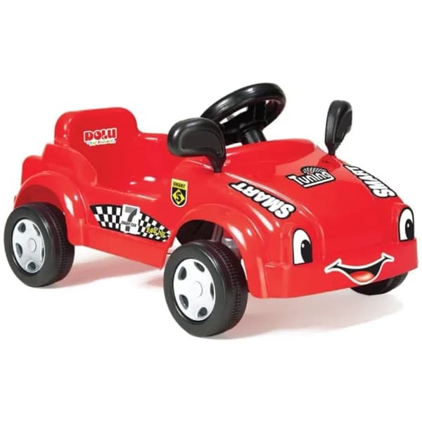Masina Smart cu pedale rosie