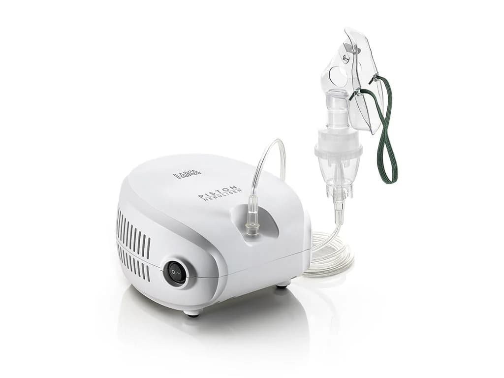 Aparat de aerosoli Laica NE2014, cu flux reglabil, cu compresor, copii si adulti