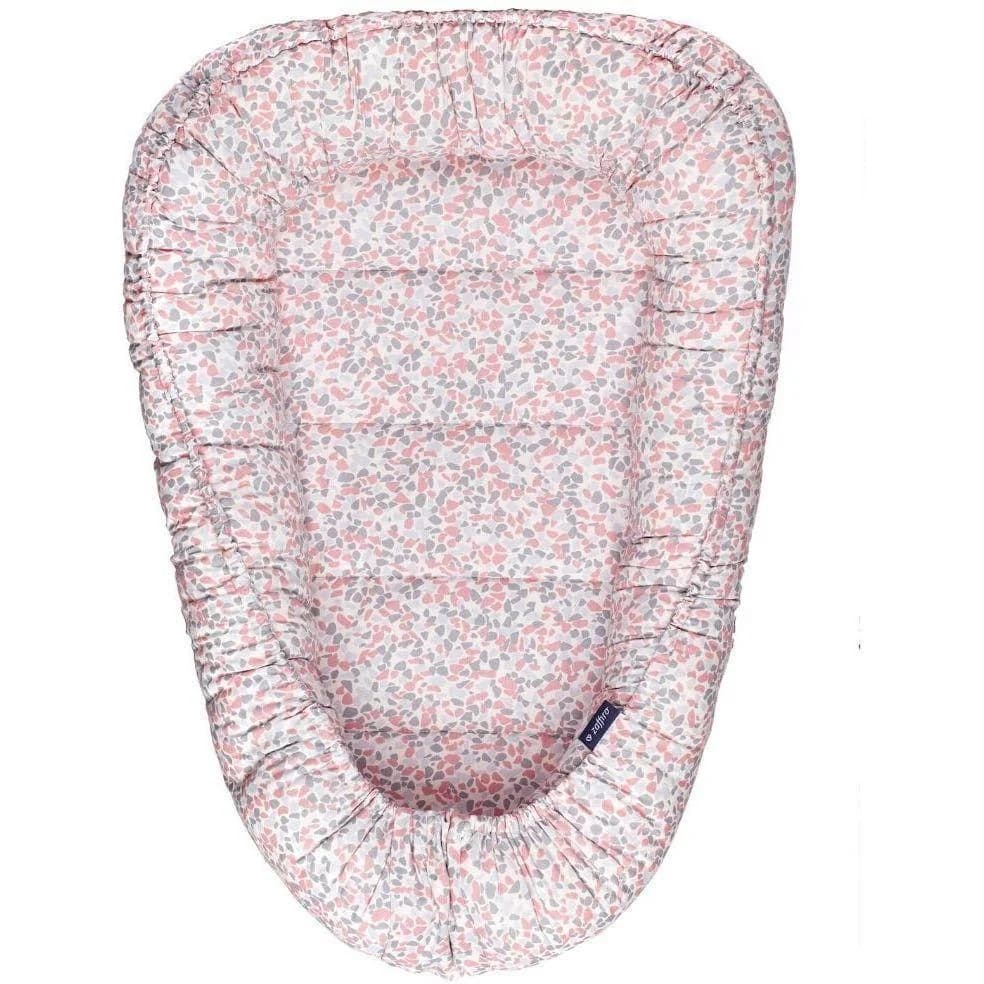 Protectie somn cu 2 fete Baby Nest Womar Zaffiro Pink