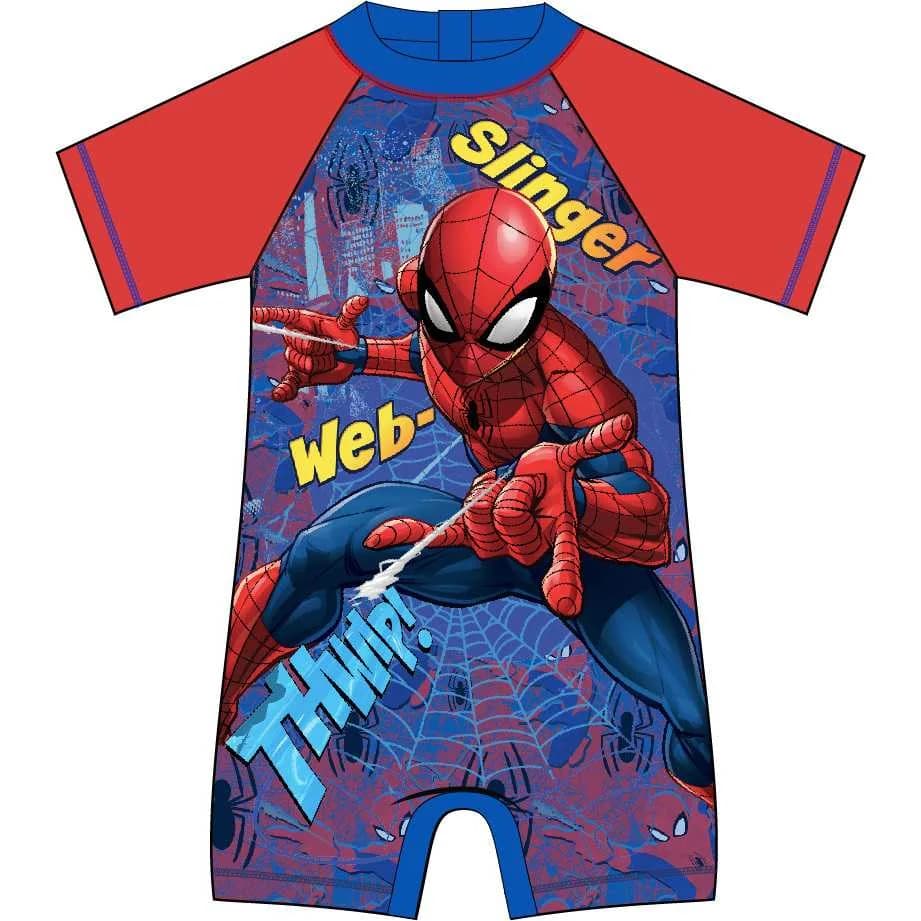 Costum de baie UV cu maneci scurte si fermoar Spiderman EPLUSM EPMSPS52441437