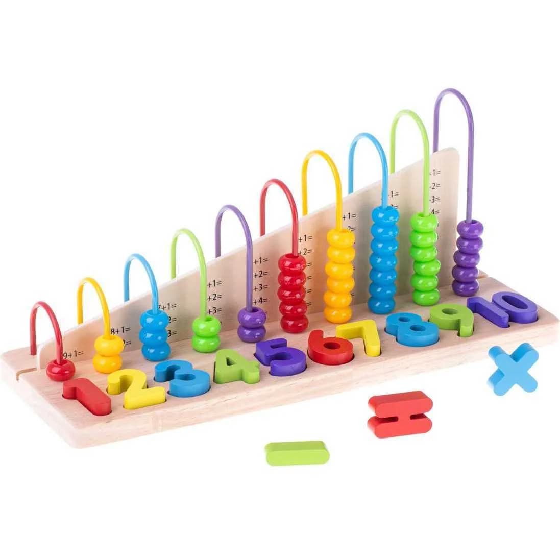 Jucărie educativa lemn - Abac Ikonka IK17736