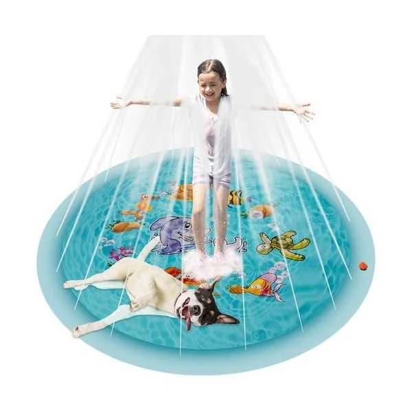 Piscină cu stropitoare XL, diametru 170cm Kruzzel MY18065