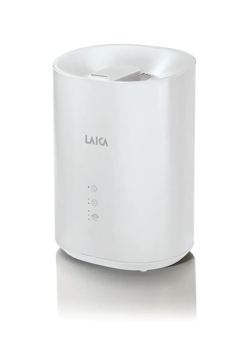 Umidificator de camera Laica HI3020, 3 litri, abur rece, functia Warm