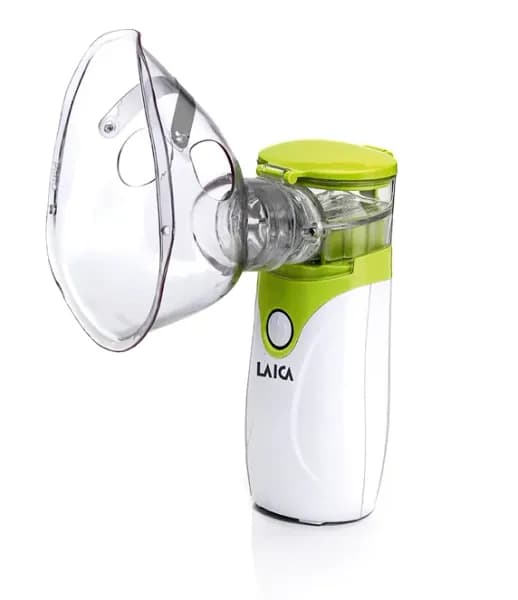 Aparat de aerosoli portabil Laica NE1005, silentios, cu baterii