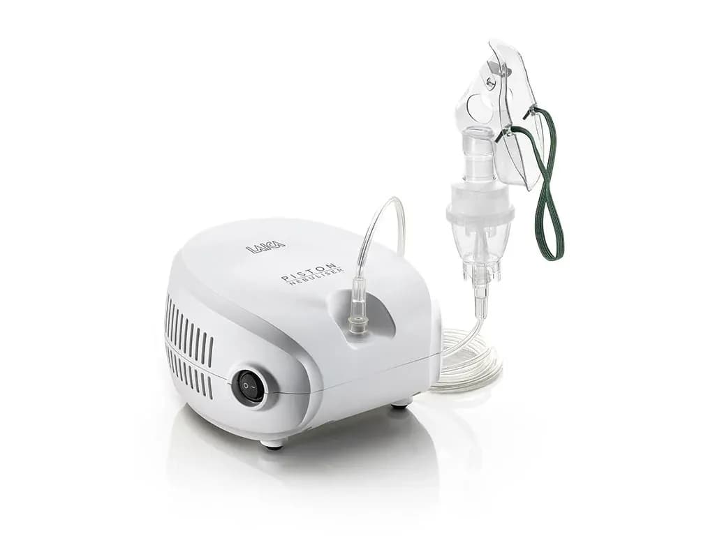 Aparat de aerosoli Laica NE2014, cu flux reglabil, cu compresor, copii si adulti