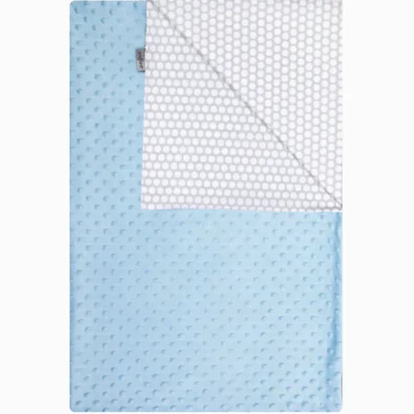 Paturica bebelusi Minky 75x100 Womar Zaffiro AN-MK-01