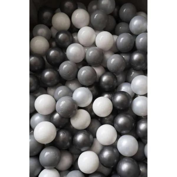 Set 200 Bile din Plastic Colorate, 7 cm Flumi FM3302911