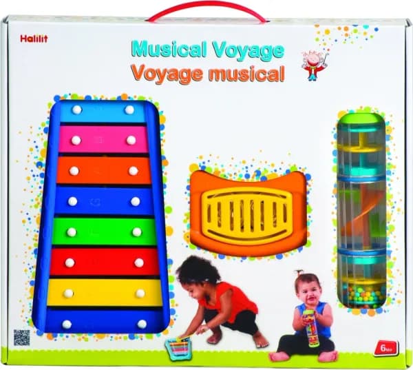 Set jucării muzicale Voyage Halilit MS3003