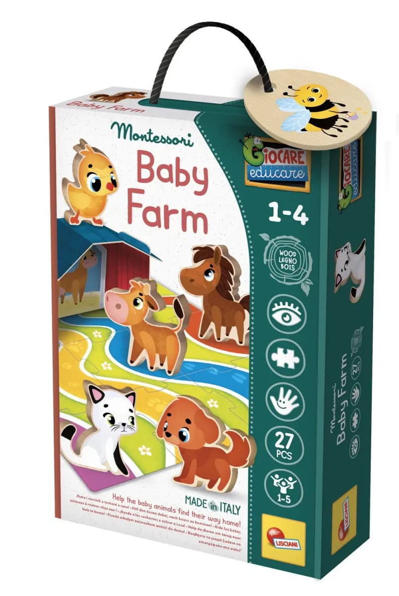 Joc Montessori - Distractie cu animalute