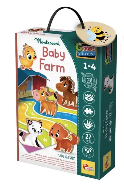 Joc Montessori - Distractie cu animalute
