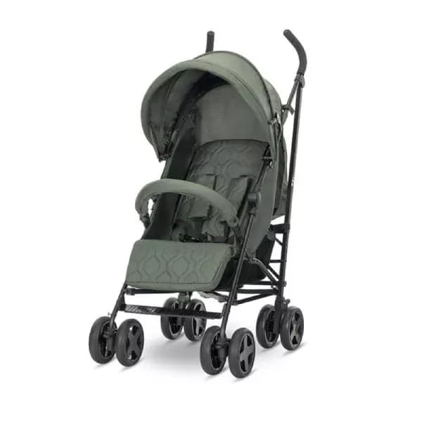 Carucior sport, Ida, spatar reglabil cu mecanism 3 pozitii, Green