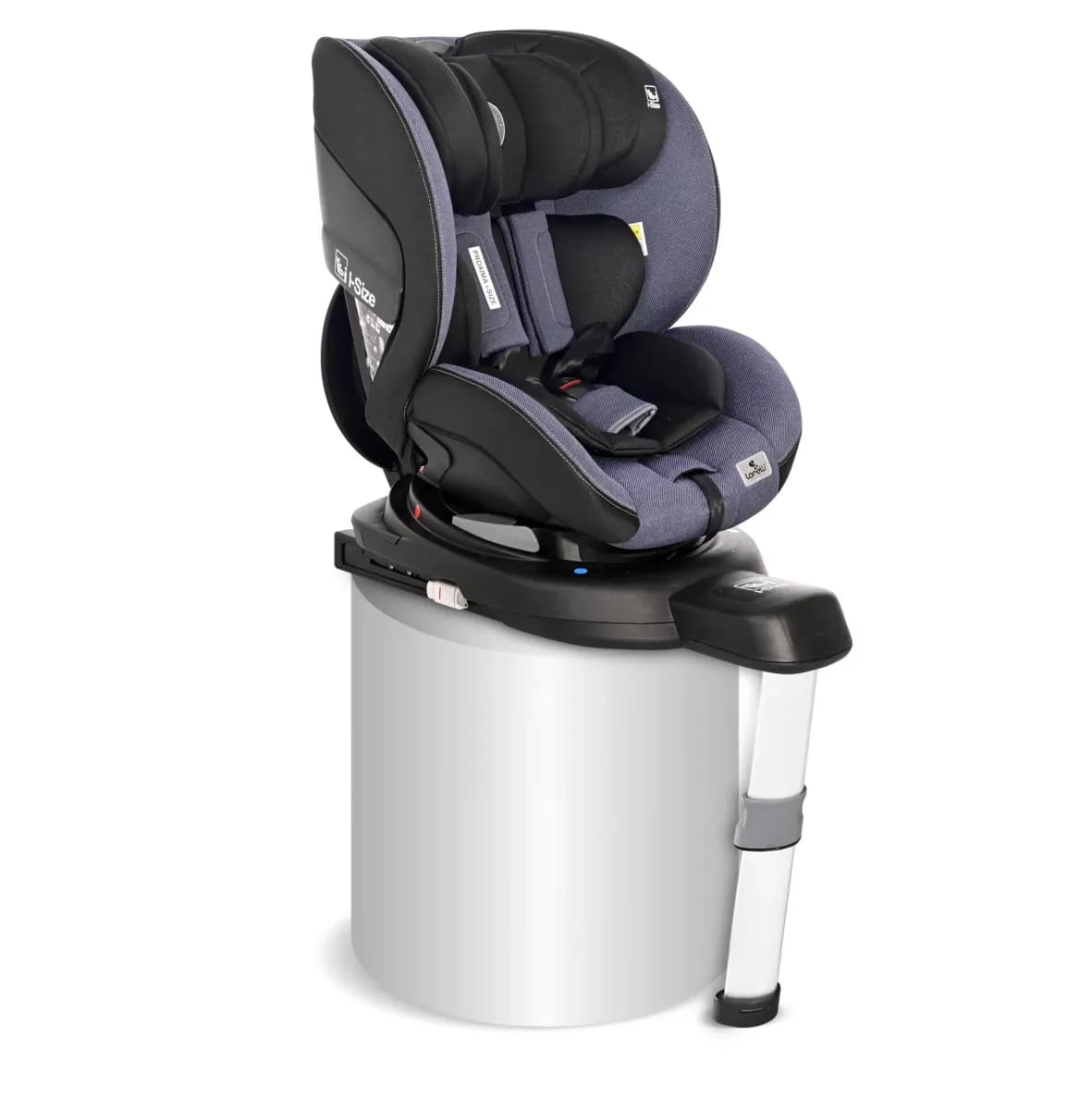 Scaun auto, Proxima, I-Size, Isofix, rotativ, 40-105 cm, Blue & Black