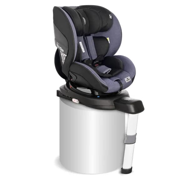 Scaun auto, Proxima, I-Size, Isofix, rotativ, 40-105 cm, Blue & Black