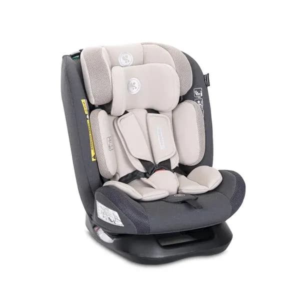 Scaun auto pentru copii, Scorpius, i-Size, 0 luni-12 ani, 40-150 cm, Beige