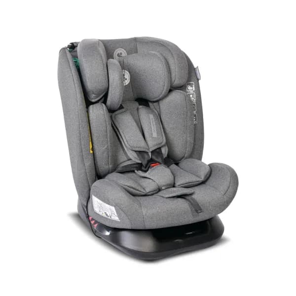 Scaun auto Scorpius, i-Size, de la 0 luni pana la 12 ani, 40-150 cm, Gri