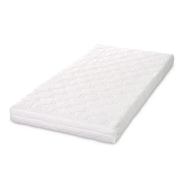 Saltea pat Havana Premium, 60 x 120 x 10 cm, cocos si spuma elastica, White