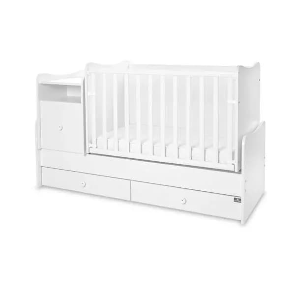 Mobilier multifunctional Trend Plus, 167 x 72 x 105 cm, transformabil, Trio White