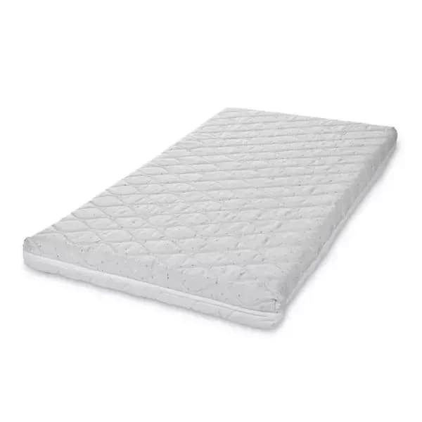 Saltea pat, Holiday, 60 x 120 x 10 cm, 2 straturi cocos si spuma elastica, Grey Sky