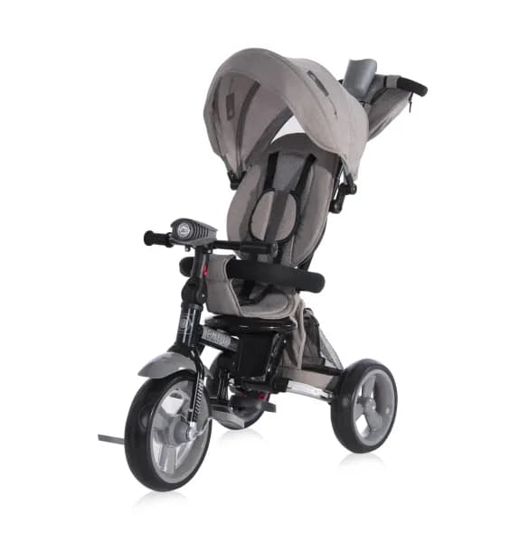 Tricicleta multifunctionala 4in1, Enduro, scaun rotativ, Grey Luxe
