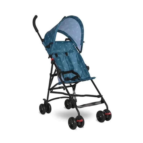 Carucior sport Vaya, ultra light, de la 6 luni pana la 3 ani, maxim 15 kg, pliere tip umbrela, Albastru