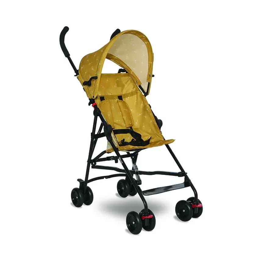 Carucior sport Vaya, ultra light, de la 6 luni pana la 3 ani, maxim 15 kg, pliere tip umbrela, Galben