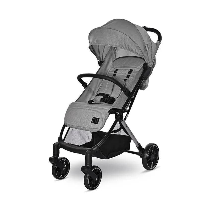 Carucior sport Ribera, tip troler, de la 0 luni pana la 3 ani, maxim 15 kg, dimensiuni compatibile avion, Gri Icy
