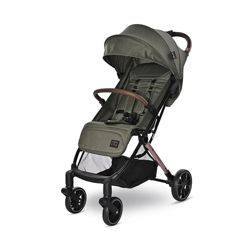 Carucior sport Ribera, tip troler, de la 0 luni pana la 3 ani, maxim 15 kg, dimensiuni compatibile avion, Verde Aspen