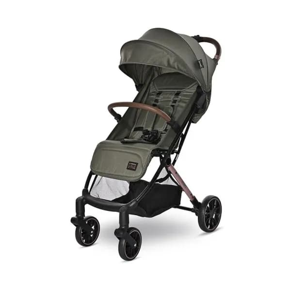 Carucior sport Ribera, tip troler, de la 0 luni pana la 3 ani, maxim 15 kg, dimensiuni compatibile avion, Verde Aspen