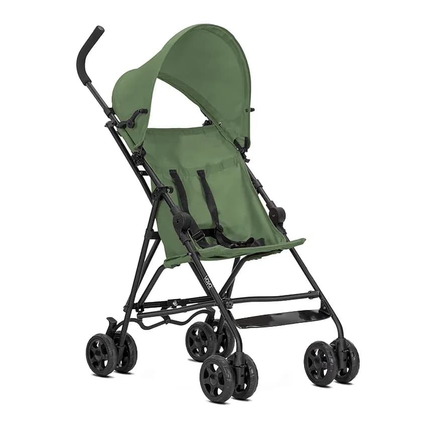 Carucior sport, Vaya, ultra light, manere ergonomice, roti spate cu frana sincronizata, pana la 22 kg, 6 luni+, Green