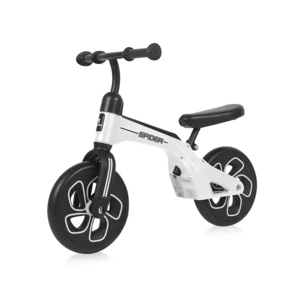 Bicicleta de tranzitie 2in1, Spider, fara pedale, roti mari, White