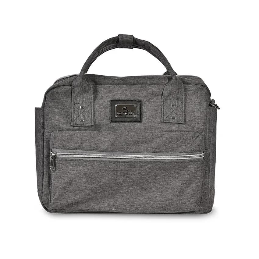 Geanta accesorii bebelusi Michelle, compartimentata, Grey