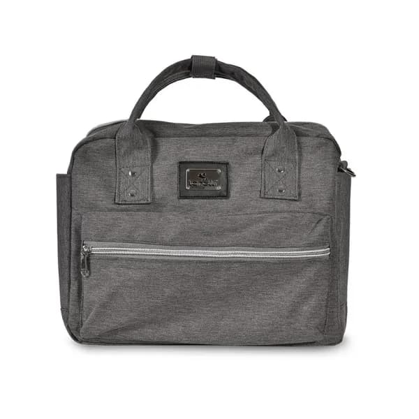 Geanta accesorii bebelusi Michelle, compartimentata, Grey