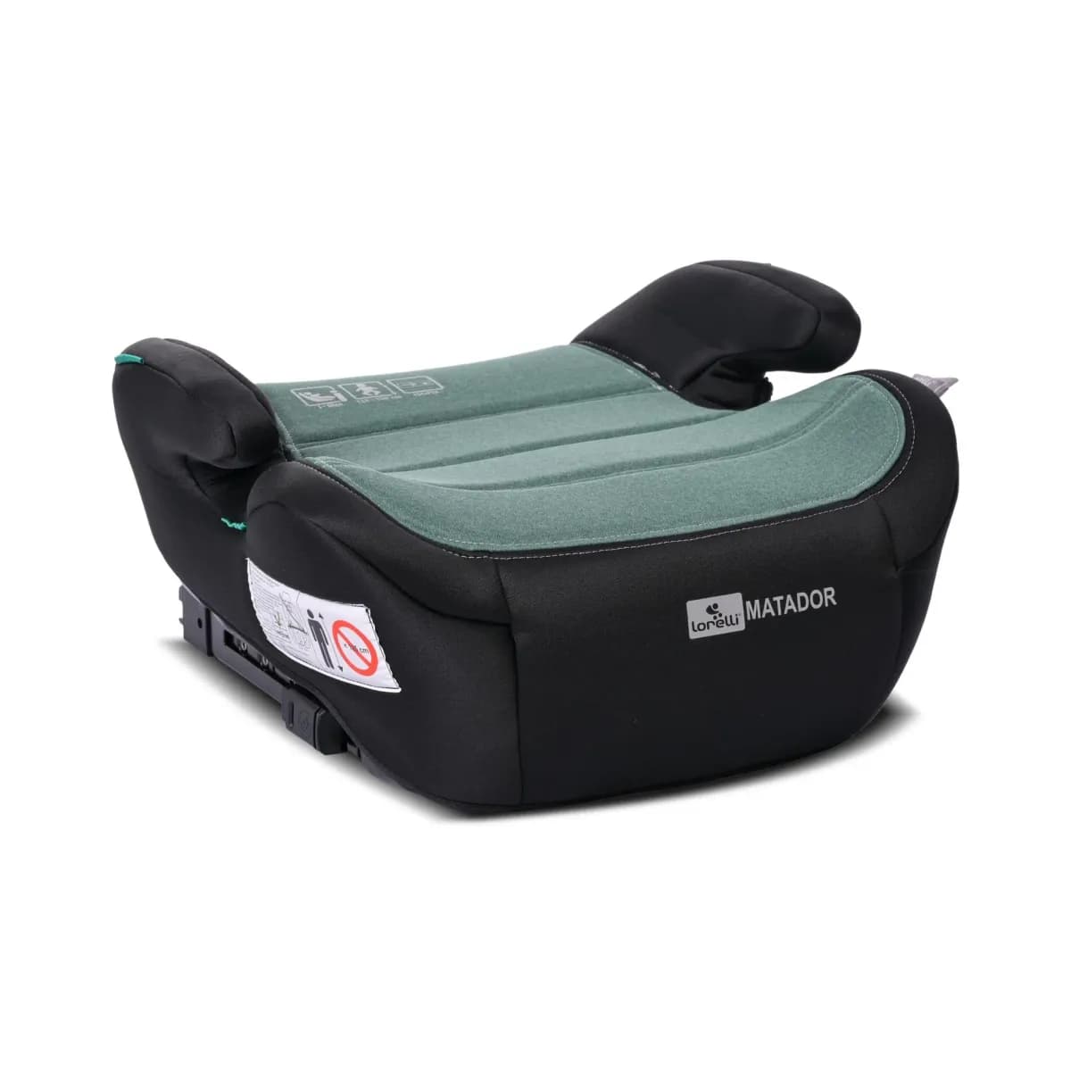 Inaltator auto, Matador, i-Size Isofix, 6-12 Ani, 125-150 cm, Green Pine