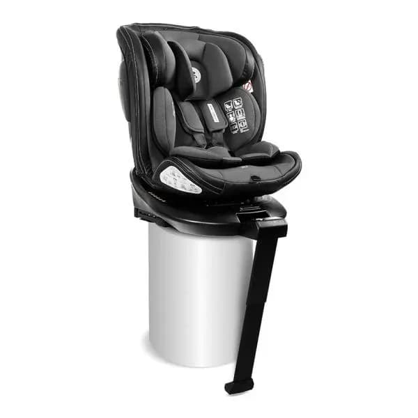 Scaun auto pentru copii, Estate, i-Size, Isofix, baza rotativa, picior de sprijin, 0 Luni-12 Ani, 40-150 cm, Grey
