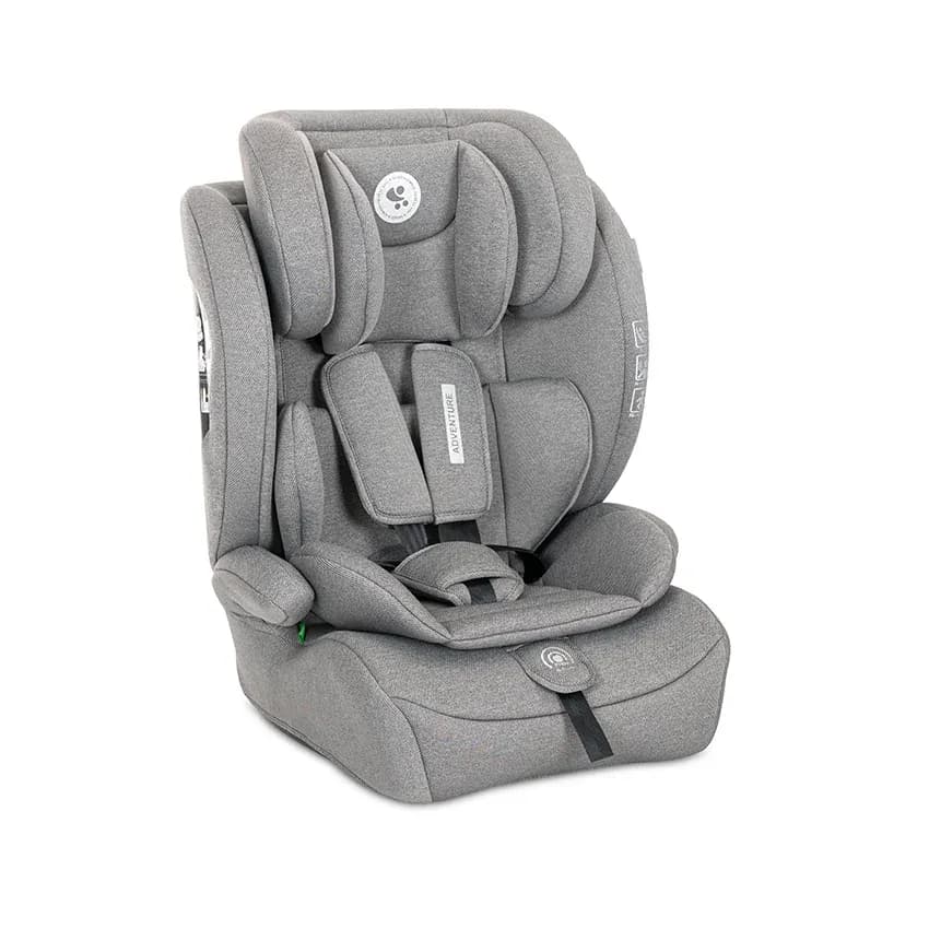 Scaun auto, Adventure, i-Size, 15 luni-12 ani, 76-150 cm, Grey