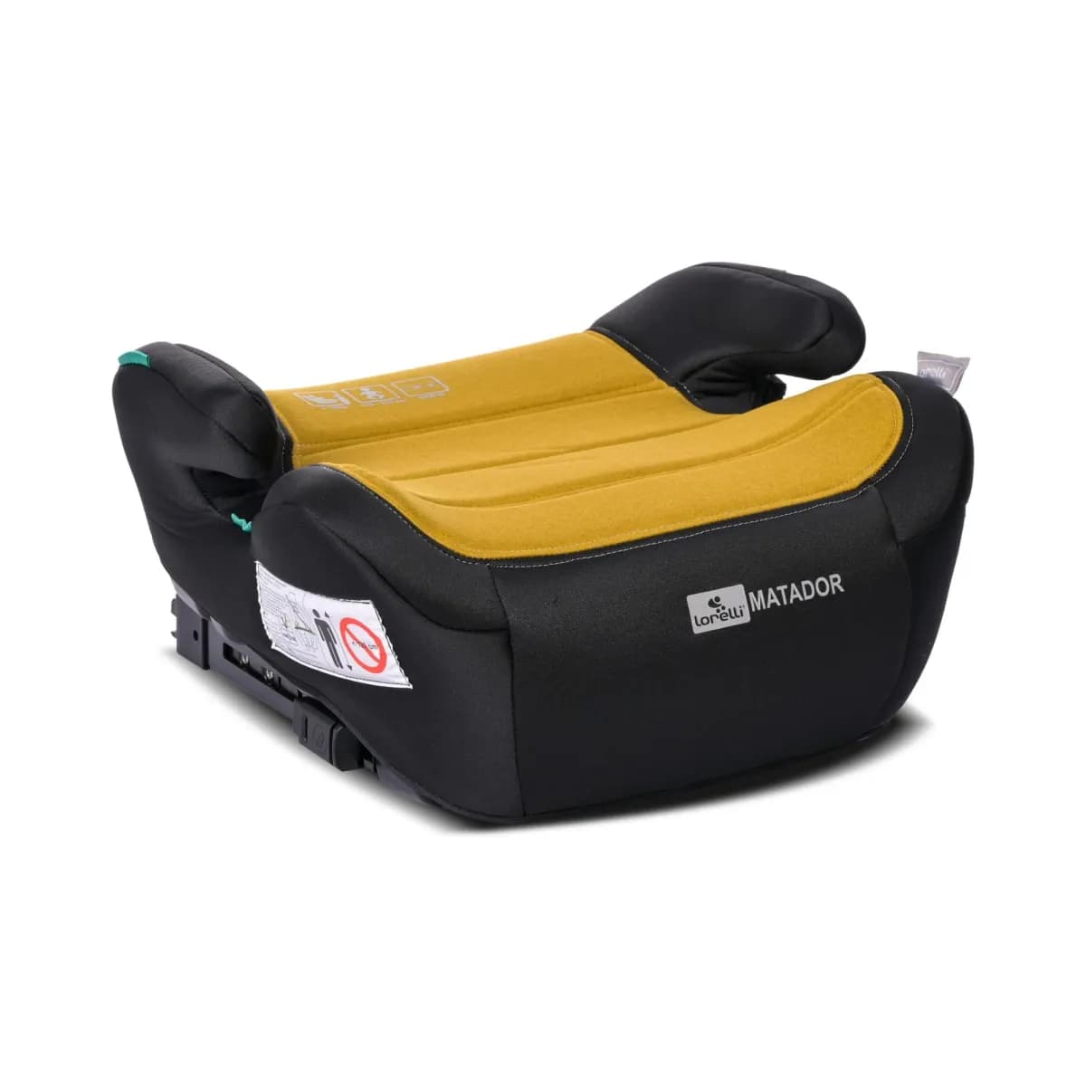 Inaltator auto, Matador, i-Size Isofix, 6-12 Ani, 125-150 cm, Lemon Curry