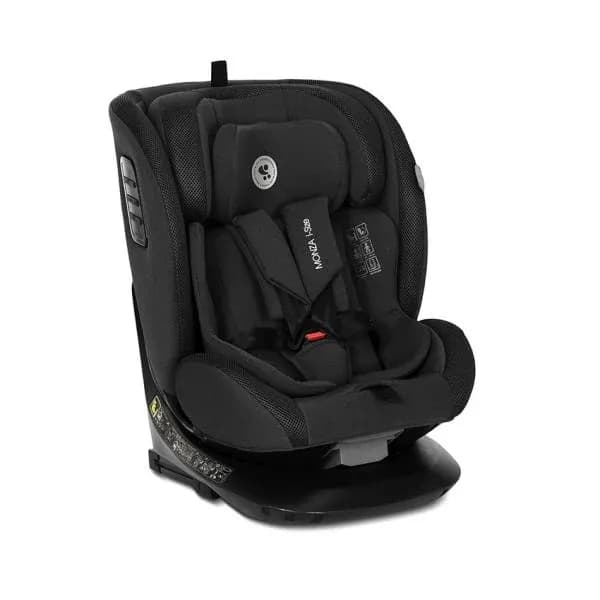Scaun auto pentru copii, Monza, i-Size, Isofix, rotativ, anti rebound bar, rotativ, 40-150 cm, Black