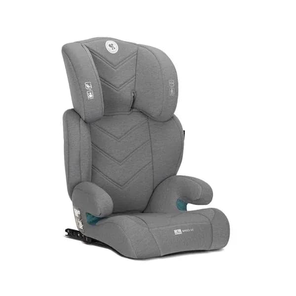Scaun auto, Speed GT, I-Size, Isofix, transformabil in inaltator auto, 3-12 Ani, 100-150 cm, Grey