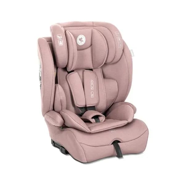 Scaun auto, Rio, Isofix, 15 Luni-12 Ani, 76-150 cm, Pink