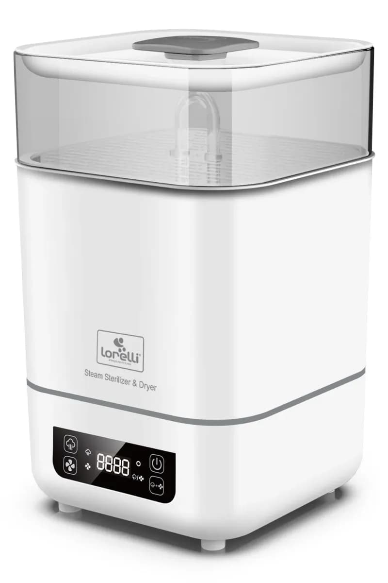 Sterilizator electric cu aburi si uscator pentru biberoane, Lorelli
