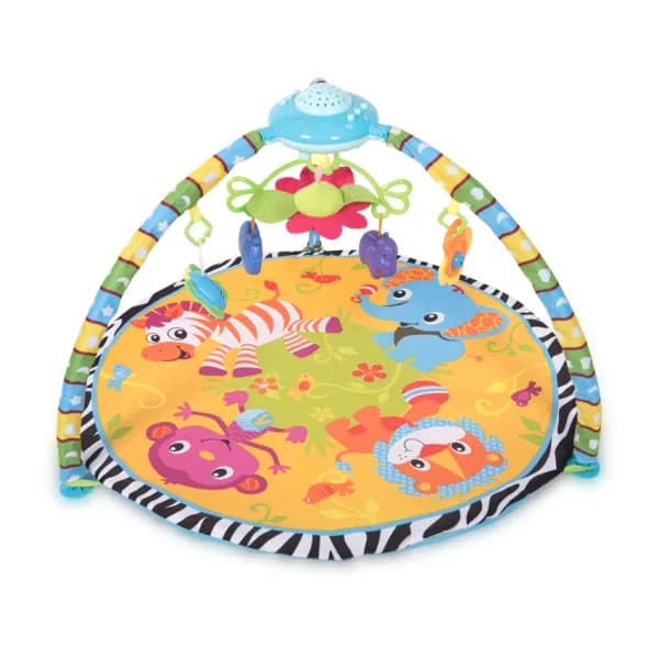 Saltea de activitate, Proiector Play Gym, 83x83 cm