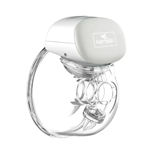Pompa de san electrica, portabila, design ergonomic, Hands Free, cu modul masaj, Grey