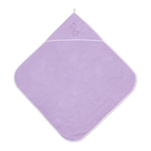 Prosop bebe cu gluga, 80x80 cm, Violet