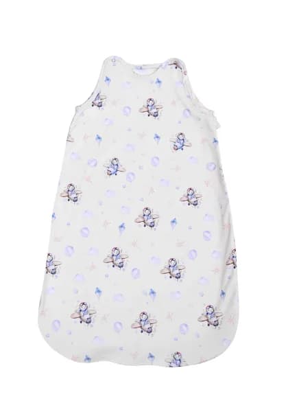 Sac de dormit de vara, 95 cm, bumbac ranforce, Aeroplane