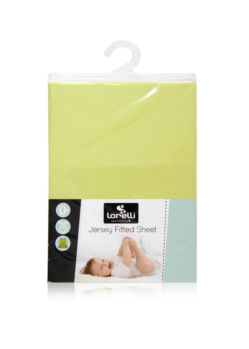 Cearsaf pat jersey, 60 x 120 cm Green