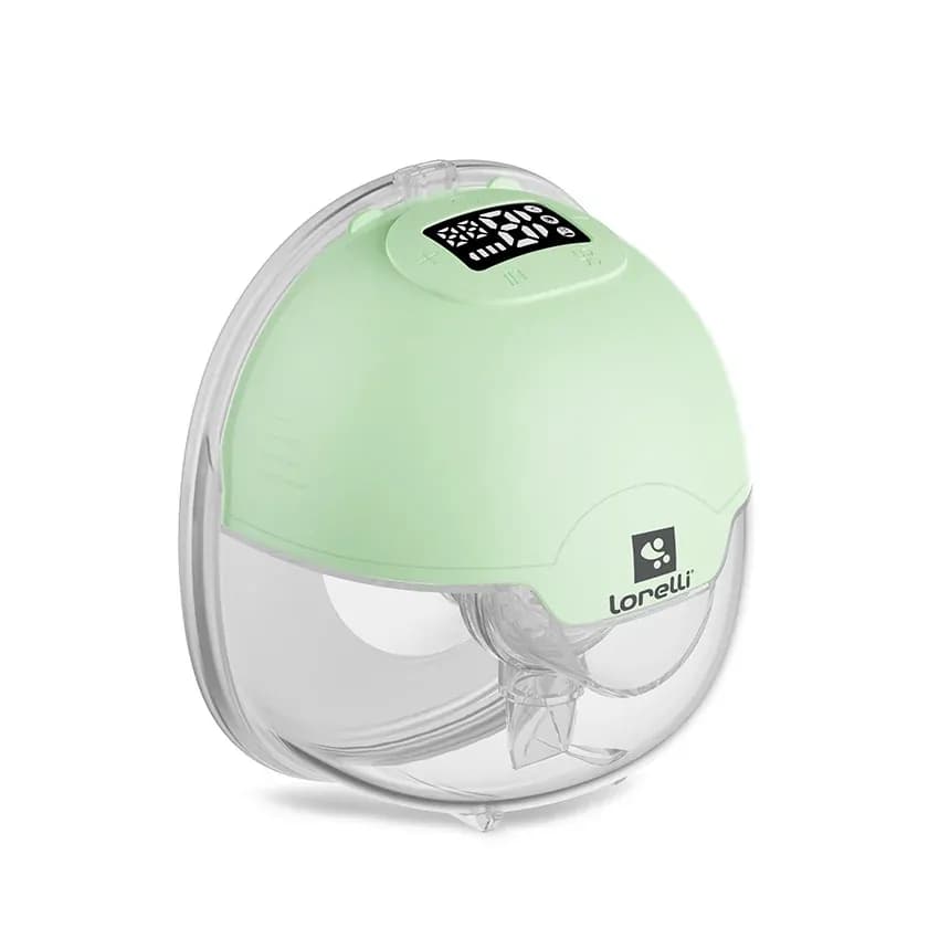 Pompa de san electrica, portabila, utilizare fara maini, Aya, Green