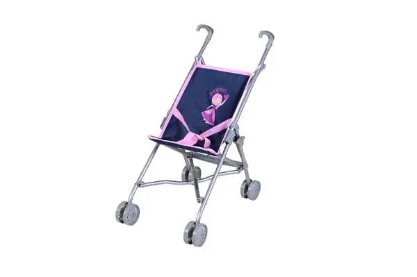 Carucior sport pentru papusi, Knorr Toys, Sim, 42 x 27 x 55 cm, 3 Ani+, Princess Blue