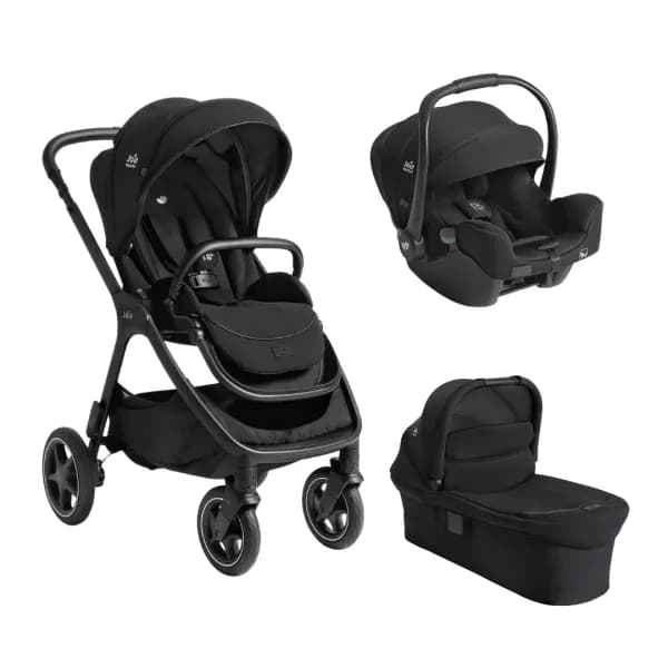 Joie - Carucior pentru copii multifunctional 3 in 1 Finiti Signature Eclipse (Carucior Finiti + Landou Ramble XL + scoica i-Starter)